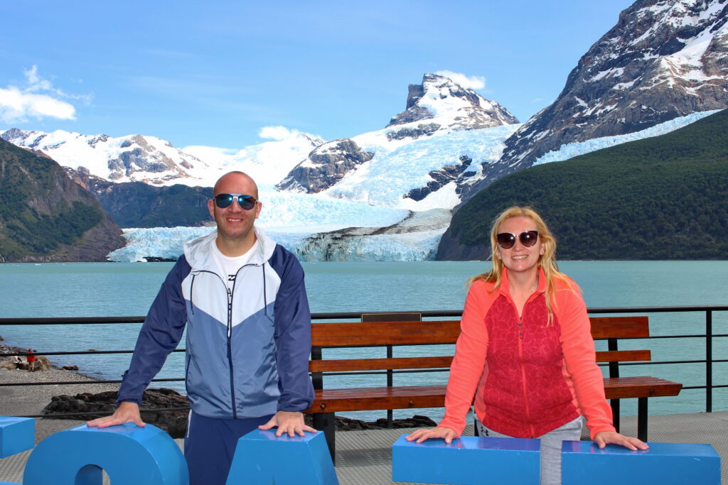 Foto en el Parador Spegazzini - El Calafate - Argentina